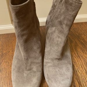 Vince suede booties
